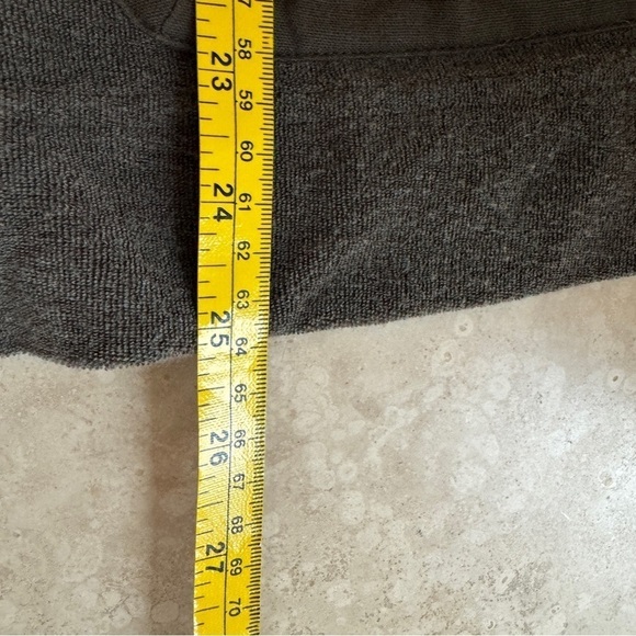 Nurture Gray ONe Button Long Sleeve Hooded Jacket Womens Size L Pockets - Picture 12 of 14